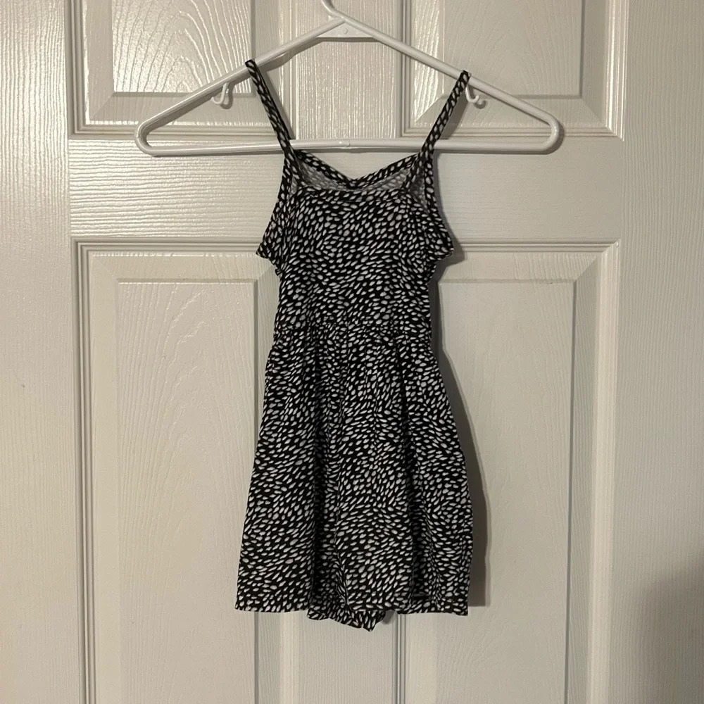 Stylish Black and White Kids Romper‎